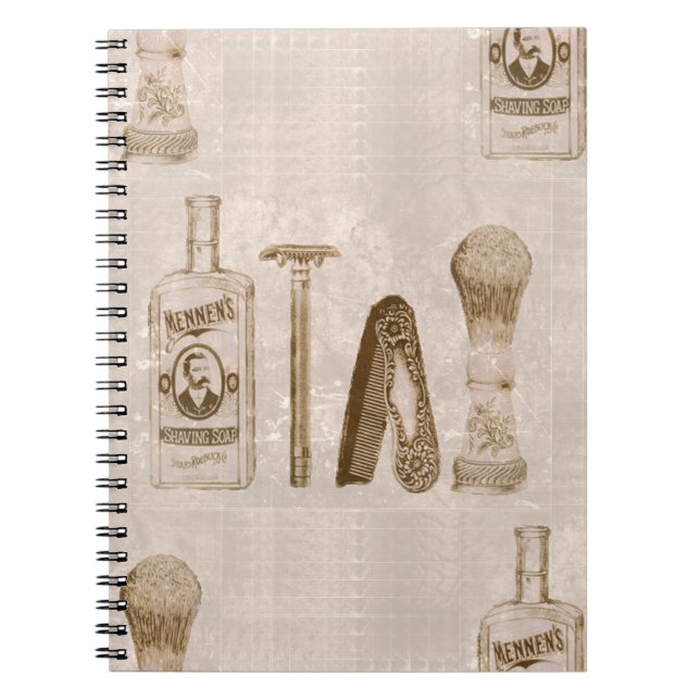 Cuaderno afeitado de hombres (Frente)