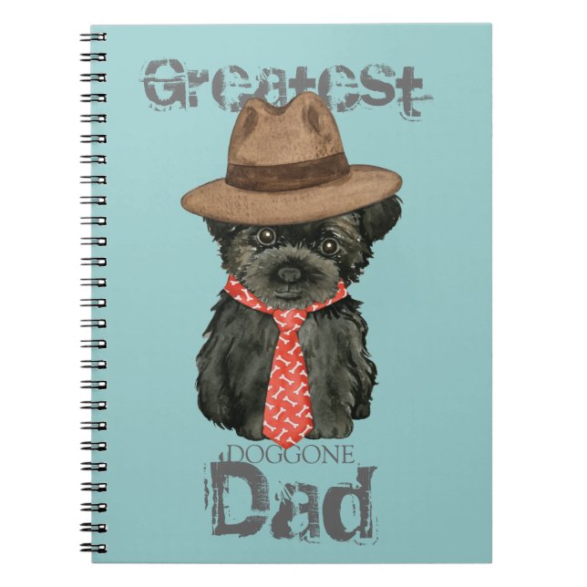 Cuaderno Affenpinscher Dad (Frente)