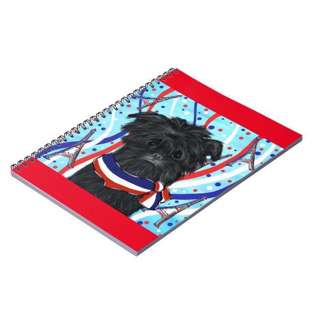 Cuaderno Affenpinscher París (Lado Izquierdo)