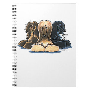 Cuaderno Afganos tres de una clase