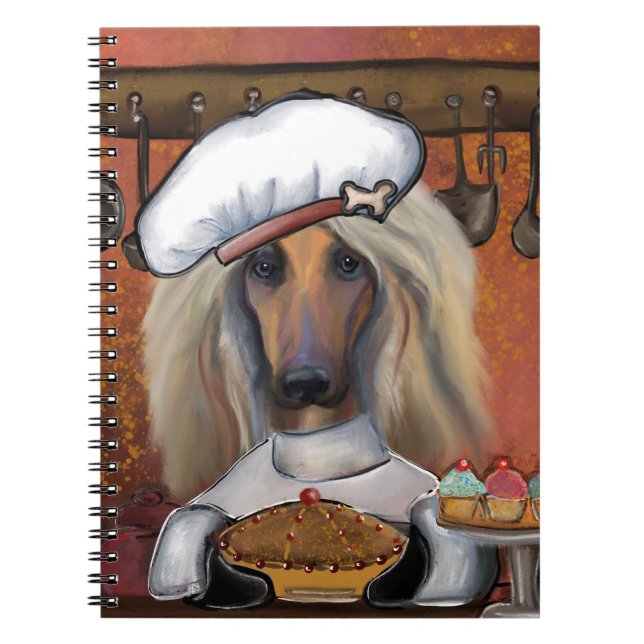 CUADERNO AFGHAN HOUND (Frente)