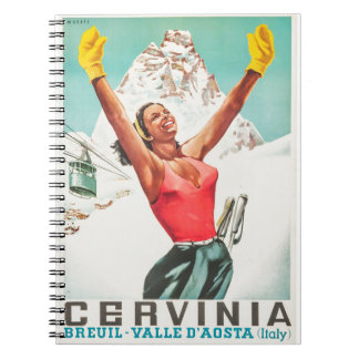 Cuaderno Afiche de Cervinia