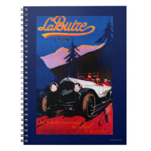 Cuaderno Afiche de la época de La Buize LyonEurope