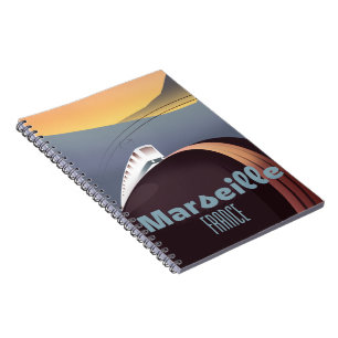 Cuaderno Afiche de viaje de la hoja de roble de Inglaterra