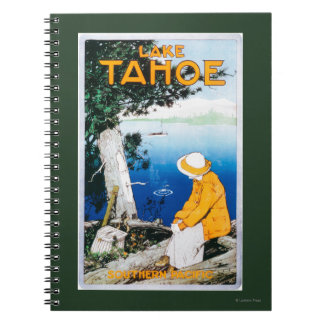 Cuaderno Afiche promocional del Lago Tahoe, CA