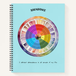 Cuaderno Afirmación positiva de abundancia