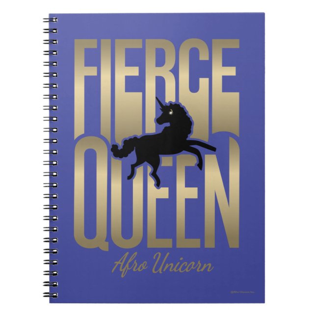 Cuaderno Afo Unicorn Fierce Queen (Frente)