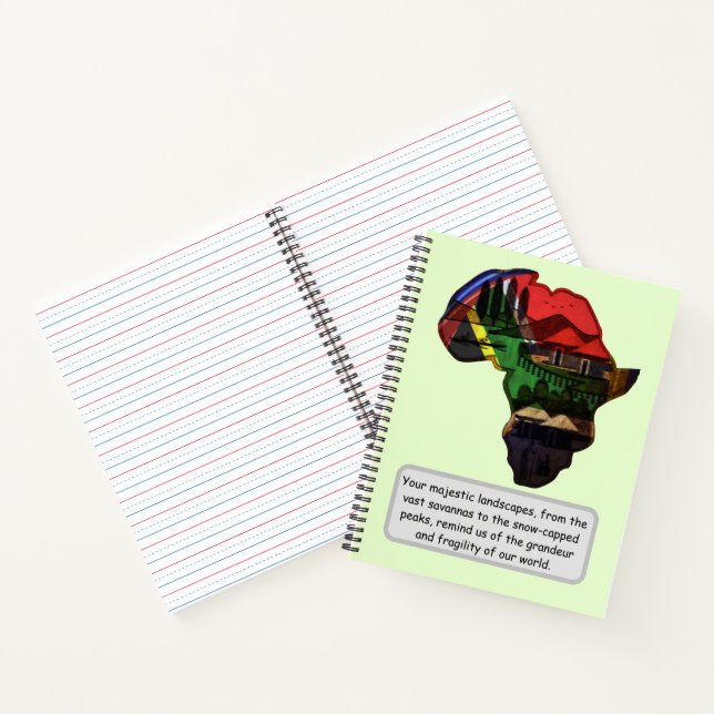 Cuaderno África Eres mi lugar feliz (Interior)