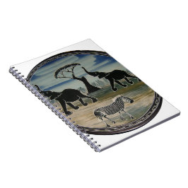 Cuaderno África Kenia Hermosa Vida Silvestre Elegante