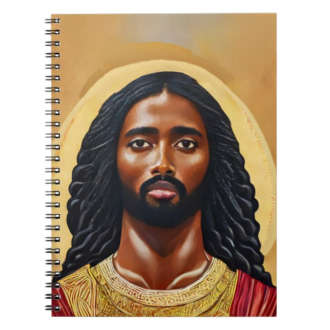 Cuaderno África negra Jesucristo Arte Religioso (Frente)