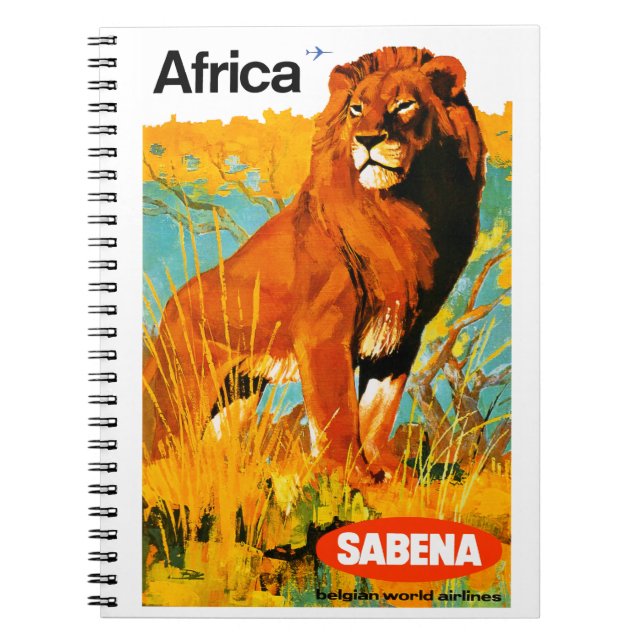 Cuaderno África ~ Sabena (Frente)