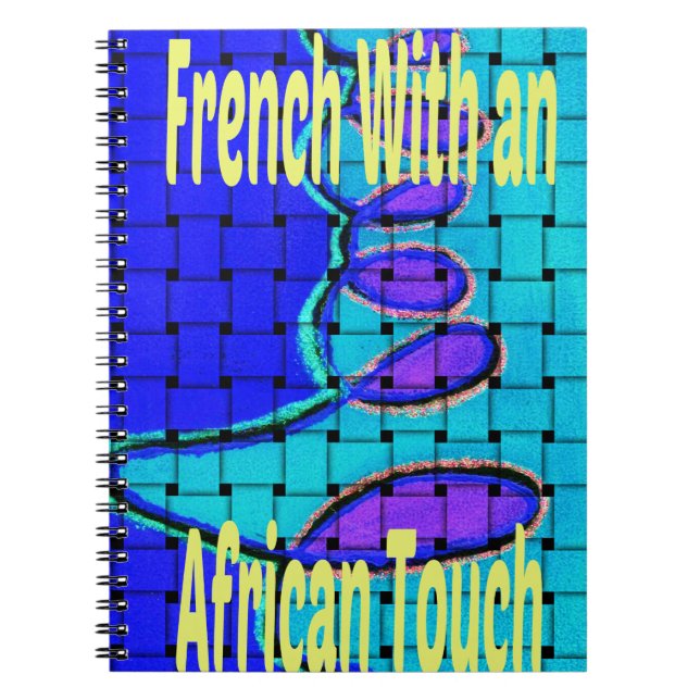 Cuaderno Africa  with a  French Touch (Frente)