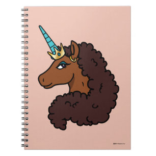 Cuaderno Afro Unicornio   Único