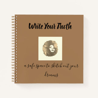 Cuaderno Afrobella Escribe tu bloc de notas en espiral de l