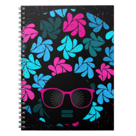 Cuaderno Afrodiva Turquesa y Rosa Caliente