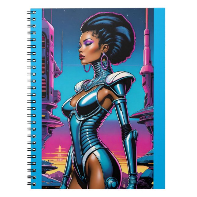 Cuaderno Afrofuturismo Cuatro Ken Gage Sci-Fi (Frente)