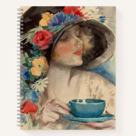 Cuaderno Afternoon Tea - Harrison Fisher