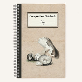 Cuaderno Agaricus Augustus Mushroom Comp Personalizado