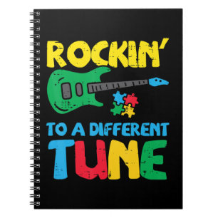 Cuaderno Agarra esta divertida camiseta de guitarra Rockin