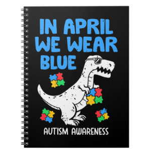 Cuaderno Agarra este divertido Hol de Dinosaurio Azul que U