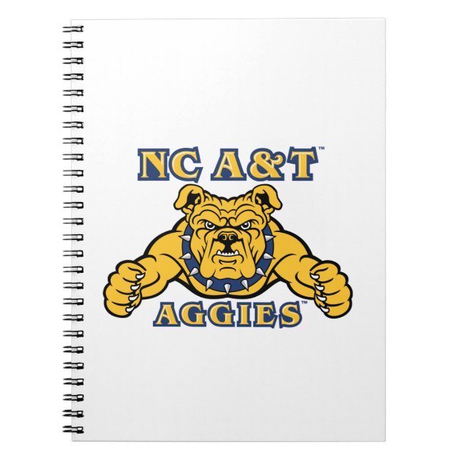 Cuaderno Agencias de A&T de CN | Bulldog Aggie (Frente)