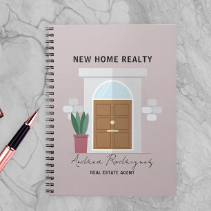 Cuaderno Agente Inmobiliario Puerta Principal de Bienvenida