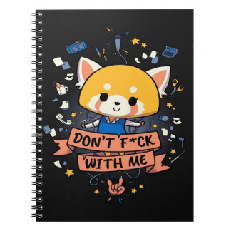 Cuaderno Aggretsuko Cute Red Panda | Cute Panda Lover