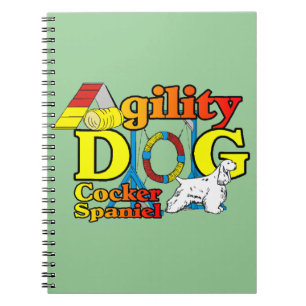 Cuaderno Agilidad de Cocker Spaniel
