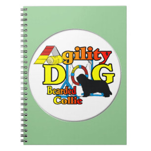 Cuaderno agilidad del collie barbudo