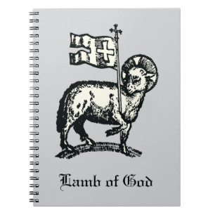 Cuaderno Agnus Dei El Cordero Pascual de Dios Arte Fino