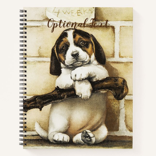 Cuaderno Agradable Cachorro (Anverso)