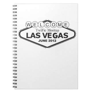 Cuaderno AGRADABLE de TwiFic Meetup LAS VEGAS
