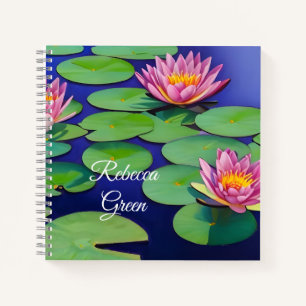 Cuaderno Agradables Niñas De Agua Rosa