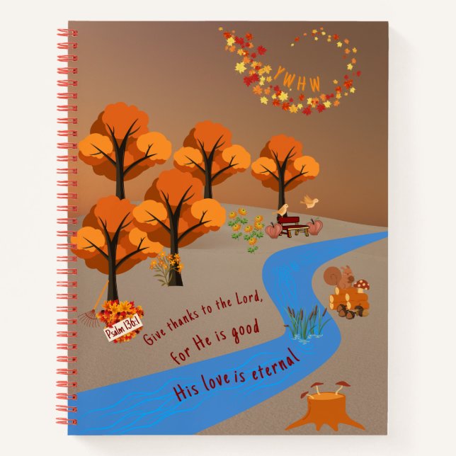 Cuaderno Agradecer a Lord Notebook (Anverso)
