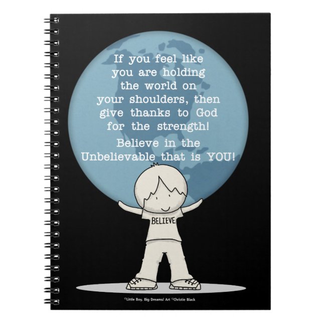 Cuaderno Agradecido por la Fuerza (Frente)