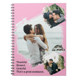 Cuaderno Agradecidos agradecimientos por la bendición de la