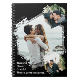 Cuaderno Agradecidos agradecimientos por la bendición de la