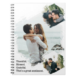 Cuaderno Agradecidos agradecimientos por la bendición de la