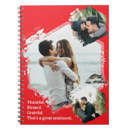 Cuaderno Agradecidos agradecimientos por la bendición de la