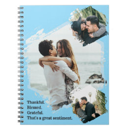 Cuaderno Agradecidos agradecimientos por la bendición de la