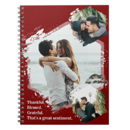 Cuaderno Agradecidos agradecimientos por la bendición de la