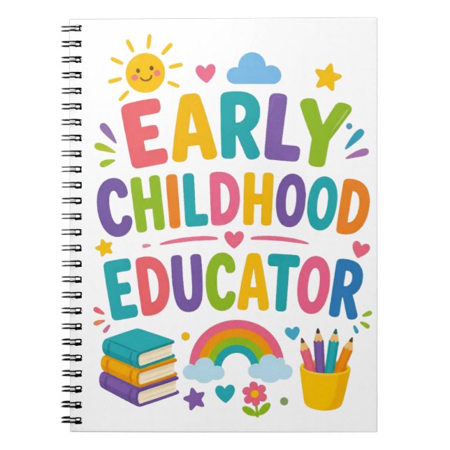Cuaderno Agradecimiento a Educadores de la Primera Infancia (Frente)