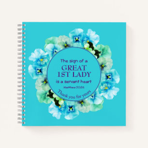 Cuaderno Agradecimiento a la Primera Dama Floral APRECIACIÓ