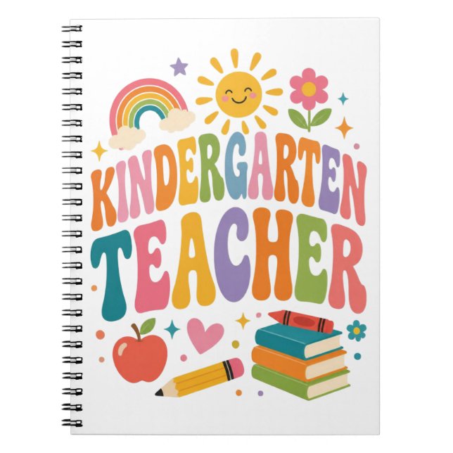 Cuaderno Agradecimiento a maestros de jardín de infancia (Frente)