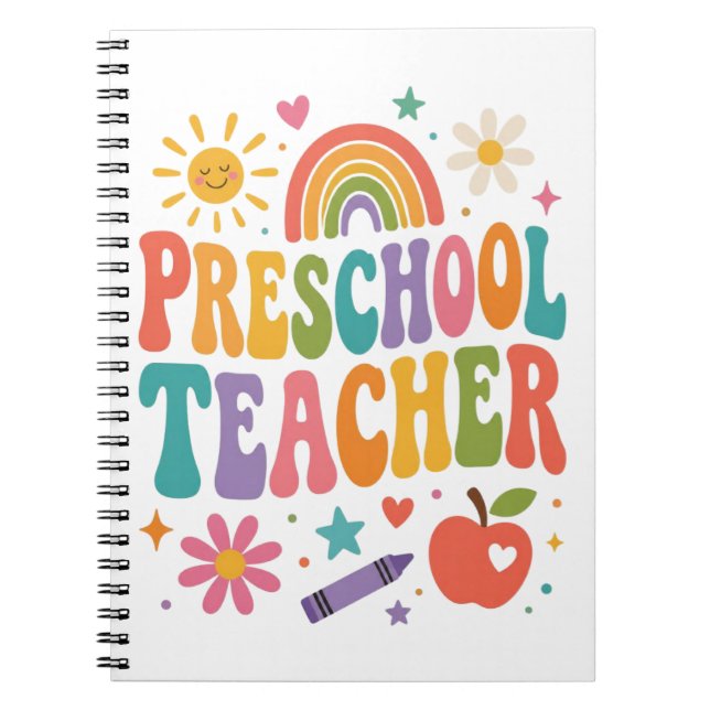 Cuaderno Agradecimiento a maestros de preescolar (Frente)