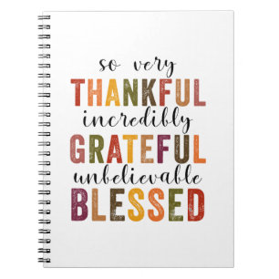 Cuaderno Agradecimiento Agradecimiento Acción de Gracias