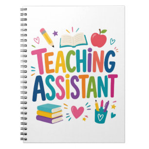 Cuaderno Agradecimiento al Asistente de Enseñanza