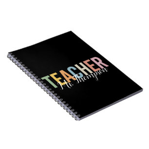 Cuaderno Agradecimiento Personalizado al Profesor Regreso a
