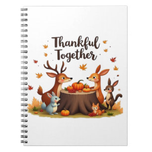 Cuaderno Agradecimientos juntos - Animales de la Tierra Cui