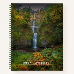 Cuaderno Agrega tu nombre   Cataratas Multnomah